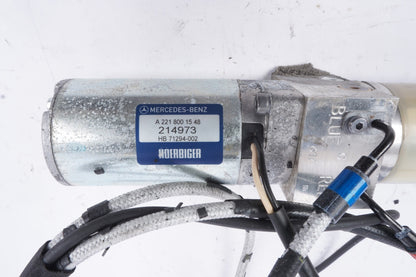07-13 Mercedes W221 S550 S63 AMG Trunk Lid Locking Hydraulic Pull Down Pump OEM
