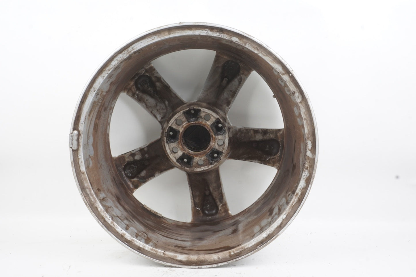 2010 - 2013 Mercedes W221 S550 8.5 x 18 18" 5 spoke wheel rim silver