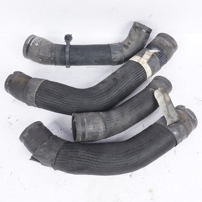 2014 - 2017 MASERATI Ghibli  LEFT RIGHT TURBO INTERCOOLER PIPE HOSE SET OF 4