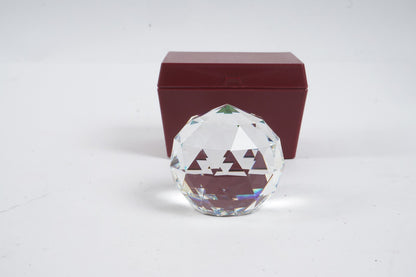 Swarovski Crystal Vitrail Medium Round Paperweight Rainbow