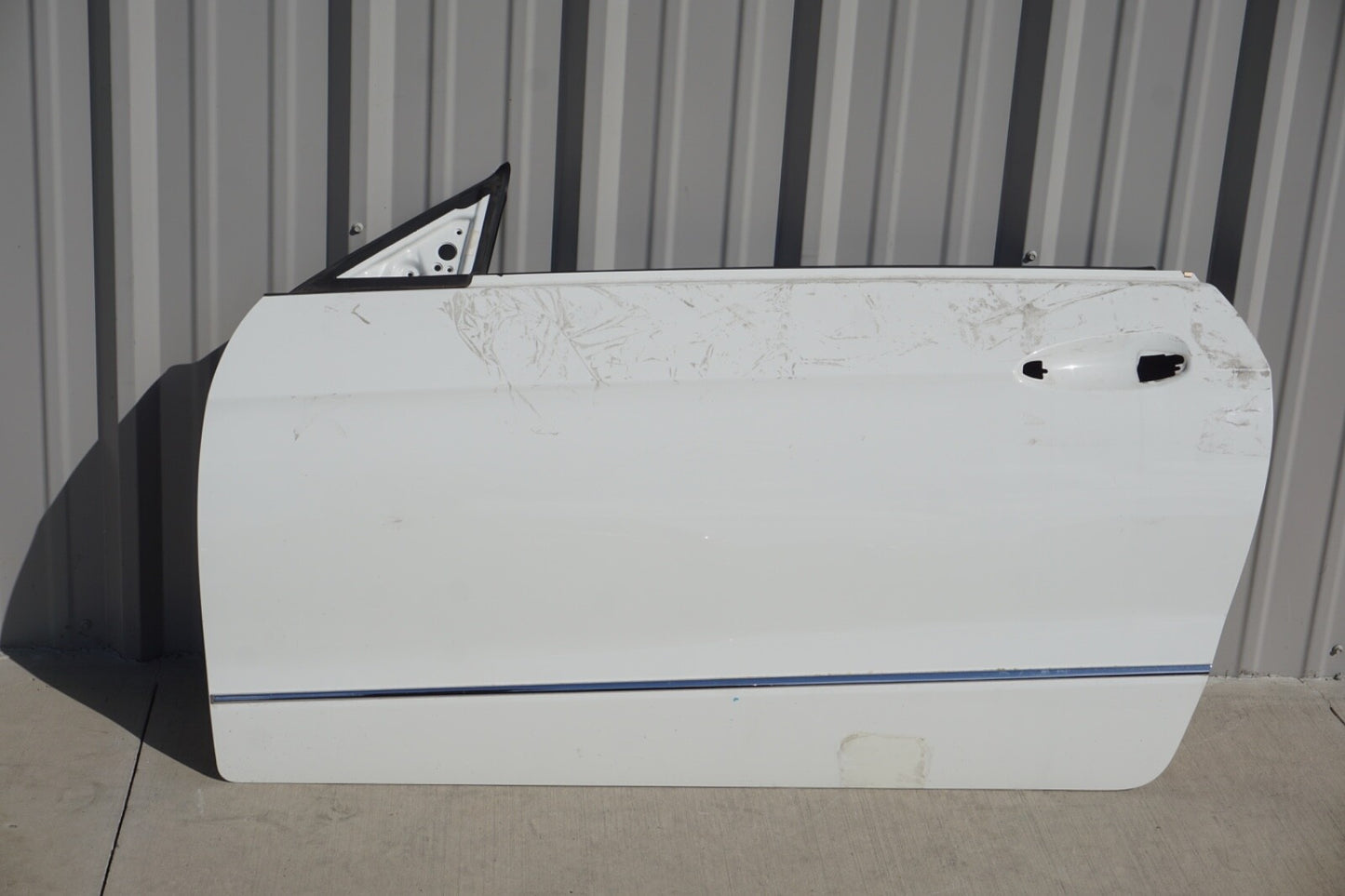 10-16 MERCEDES W207 C207  E350 E550 COUPE FRONT LEFT COMPLETE DOOR SHELL