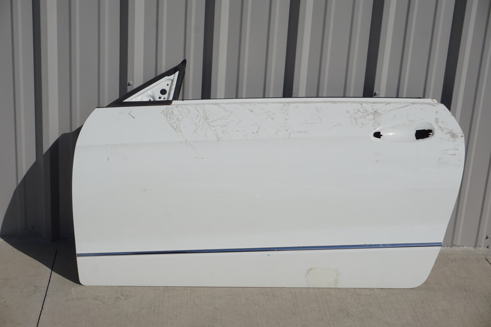 10-16 MERCEDES W207 C207  E350 E550 COUPE FRONT LEFT COMPLETE DOOR SHELL