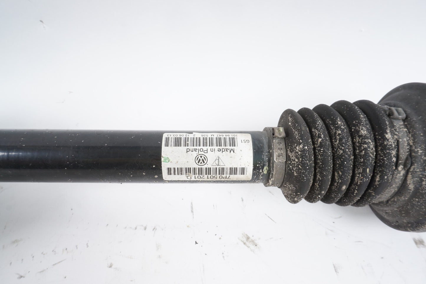 2011-2018 PORSCHE CAYENNE 3.6L REAR AXLE SHAFT LEFT OR RIGHT 7P0501201D  OEM