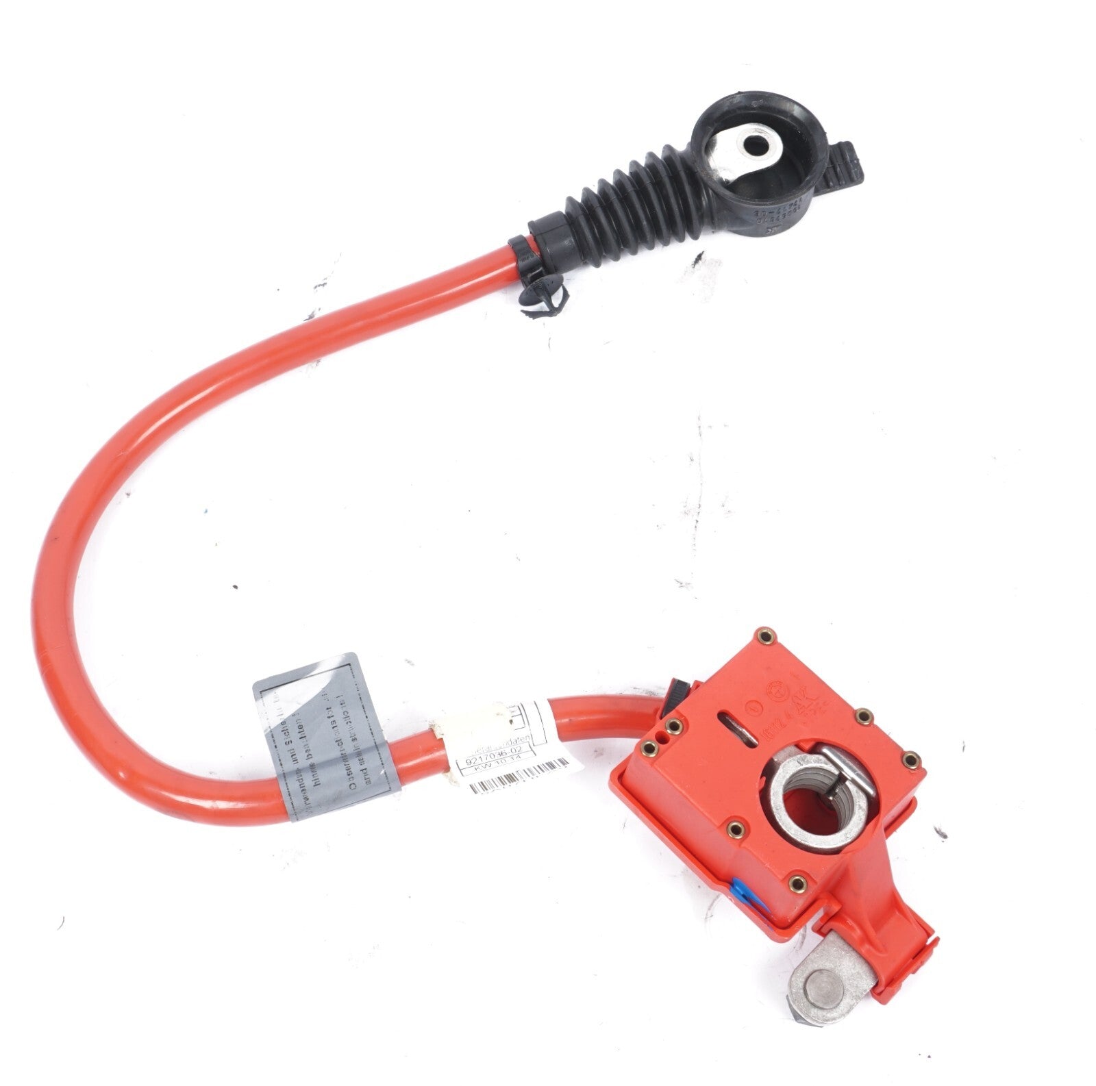 13 - 18 BMW 650I Trunk Positive Battery Cable  9217036-02 OEM