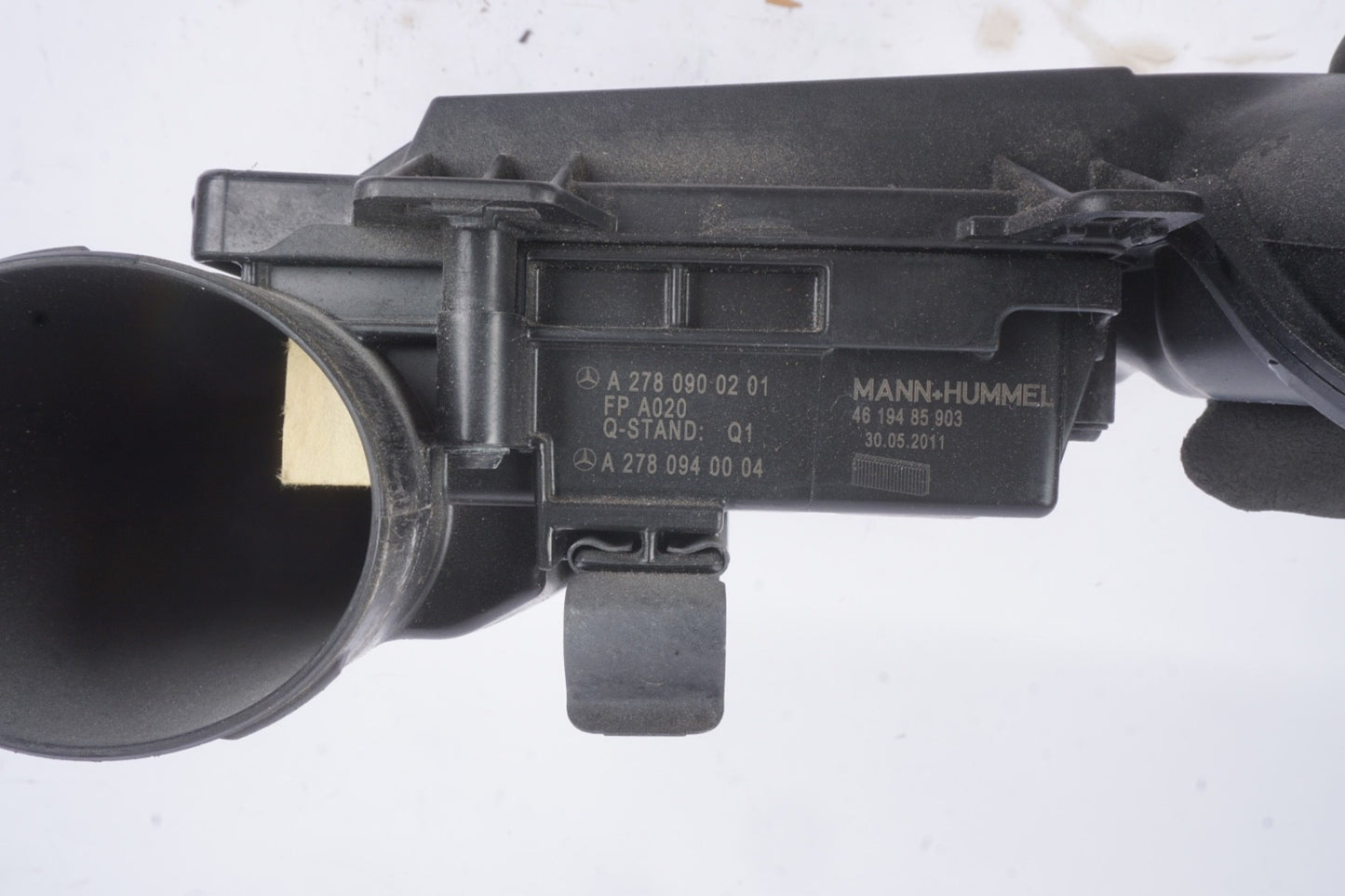 12-17 Mercedes W221 S550 CL550 Air Intake Cleaner Box Right 2780900201 OEM
