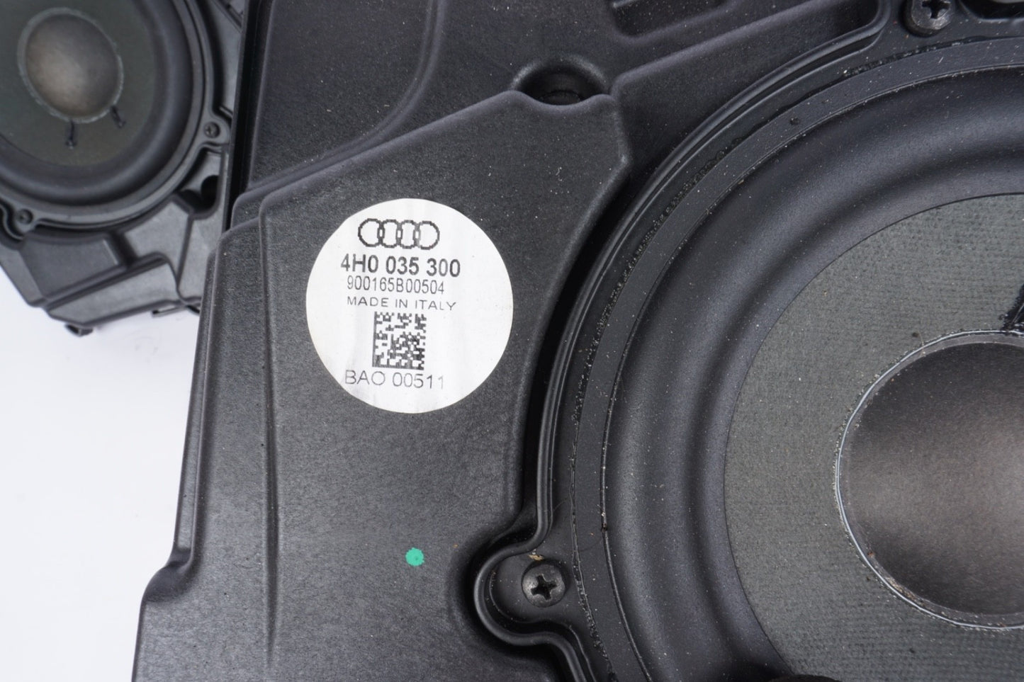 11-18 Audi A8 Front And Rear Right Door Lower Bass Loudspeaker Set of 2