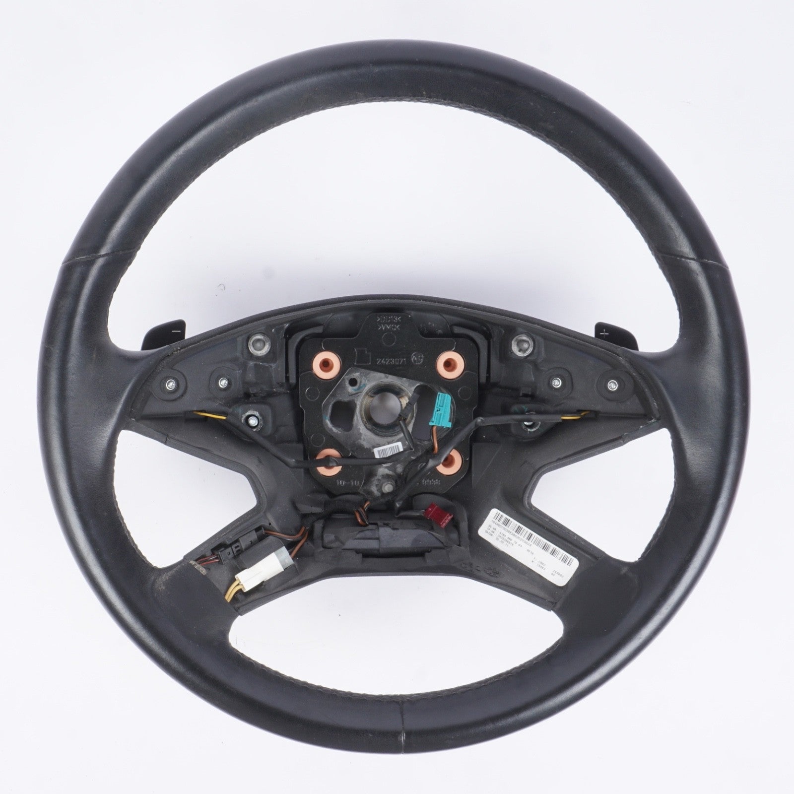 2009-11 Mercedes W164 ML350 GL450 Leather Steering Wheel w/ Paddle Shifters