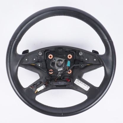 2009-11 Mercedes W164 ML350 GL450 Leather Steering Wheel w/ Paddle Shifters