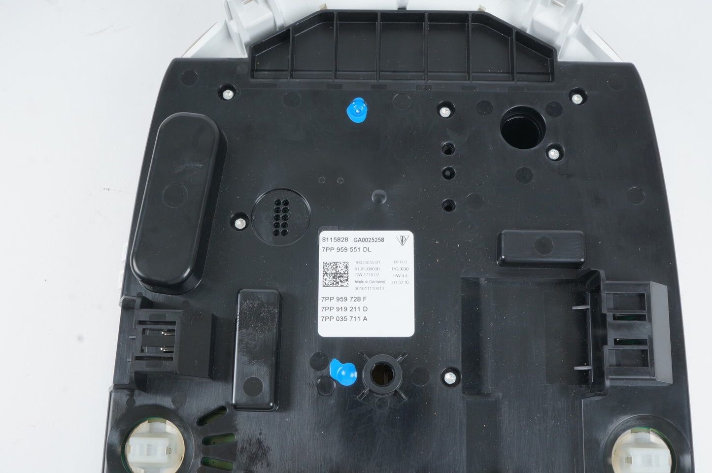 2010-2016 PORSCHE PANAMERA FRONT OVERHEAD CONSOLE READING DOME LIGHT PANEL  OEM
