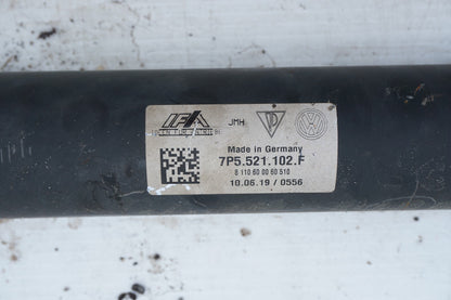11-18 Porsche Cayenne 958 4.8l Rear Driveshaft 7P5521102F OEM