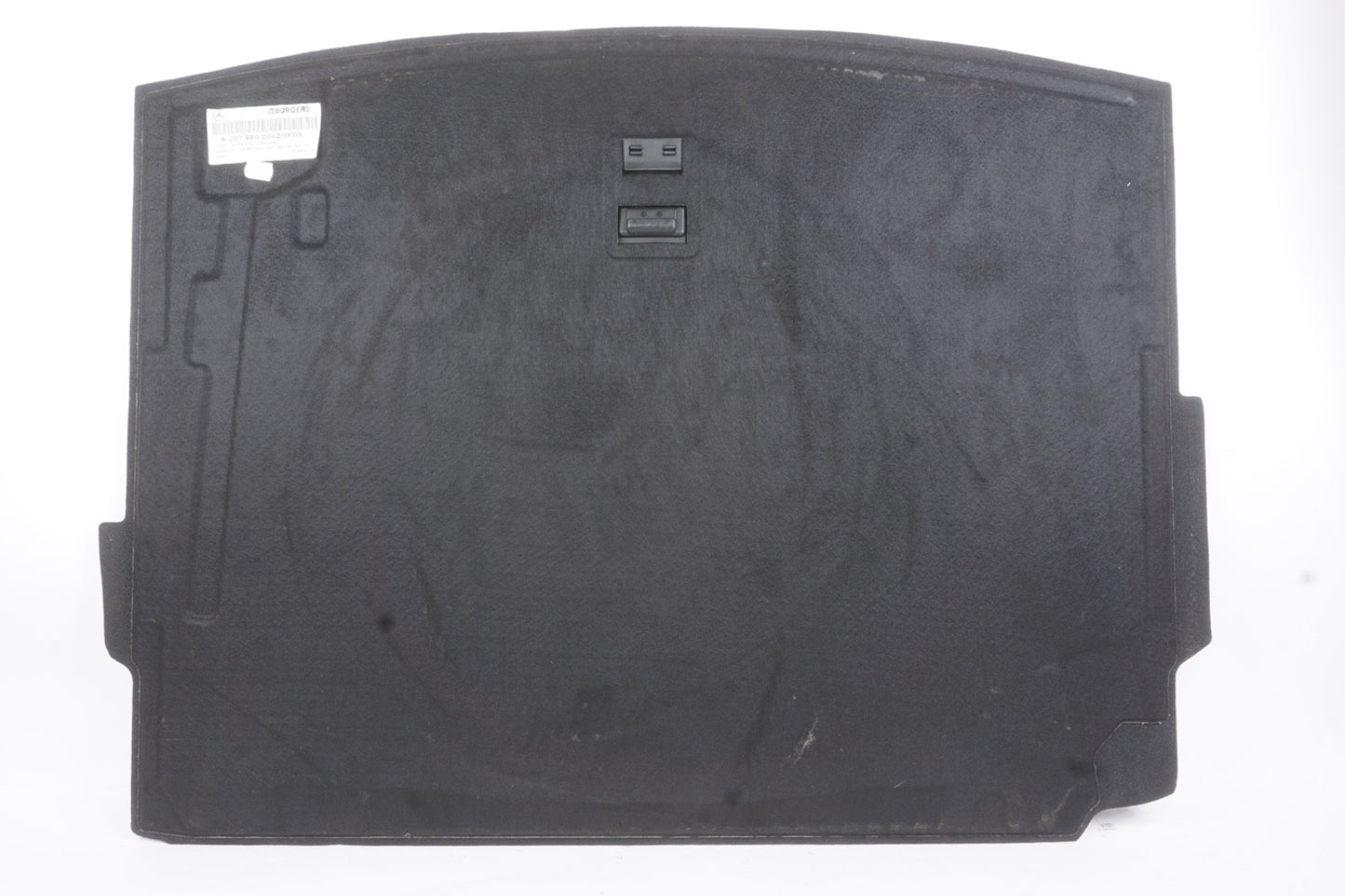 2011 - 2016 Mercedes W207 E550 E350 Trunk Compartment Floor Lining Trim Black