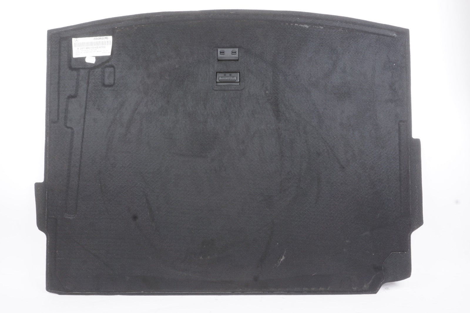 2011 - 2016 Mercedes W207 E550 E350 Trunk Compartment Floor Lining Trim Black