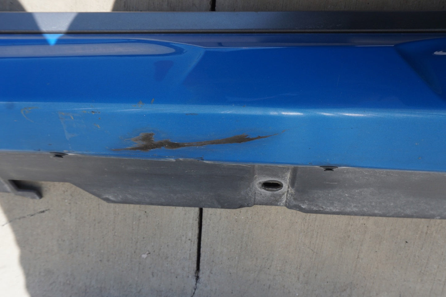 2018 - 2022 BMW X2 F39 Left Lower Rocker Panel Blue OEM
