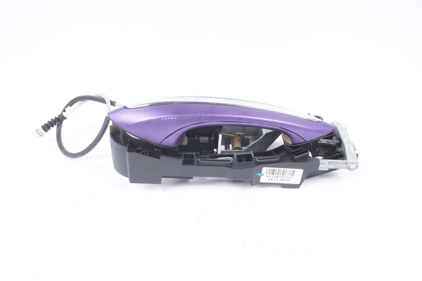 11-16 BMW F10 528I 535I 550I REAR LEFT EXTERIOR DOOR HANDLE W/ CARRIER OEM