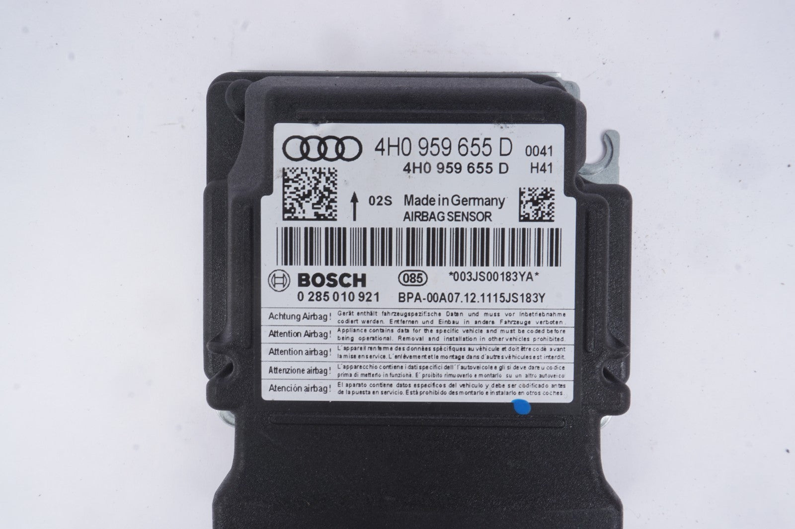 2011 - 2017 Audi A8 A8l Control Module OEM
