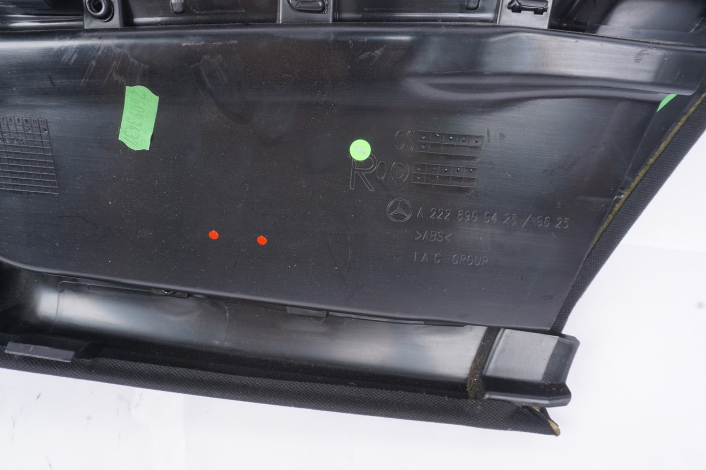 2014-2017 MERCEDES W222 S400 S550 RIGHT SIDE B PILLAR TRIM PANEL W/ VENT OEM