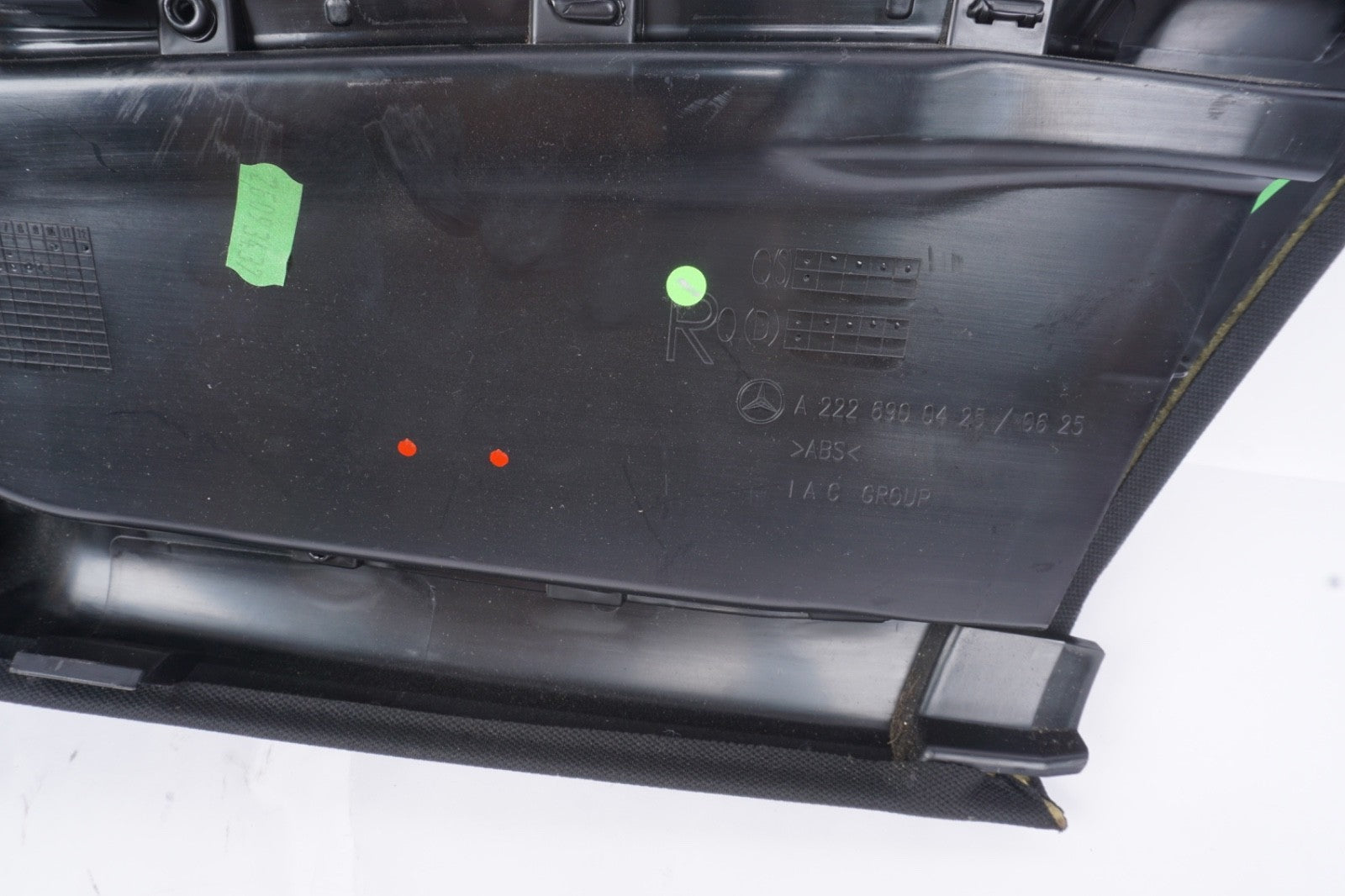 2014-2017 MERCEDES W222 S400 S550 RIGHT SIDE B PILLAR TRIM PANEL W/ VENT OEM