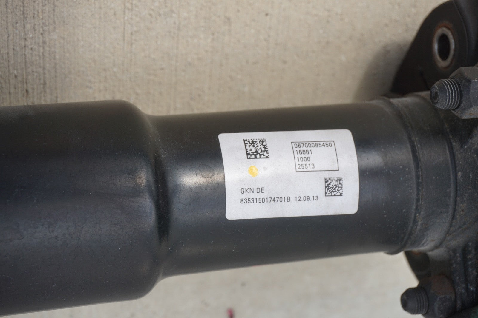 2014 - 2020 MASERATI GHIBLI REAR DRIVE SHAFT DRIVESHAFT PROPELLER OEM