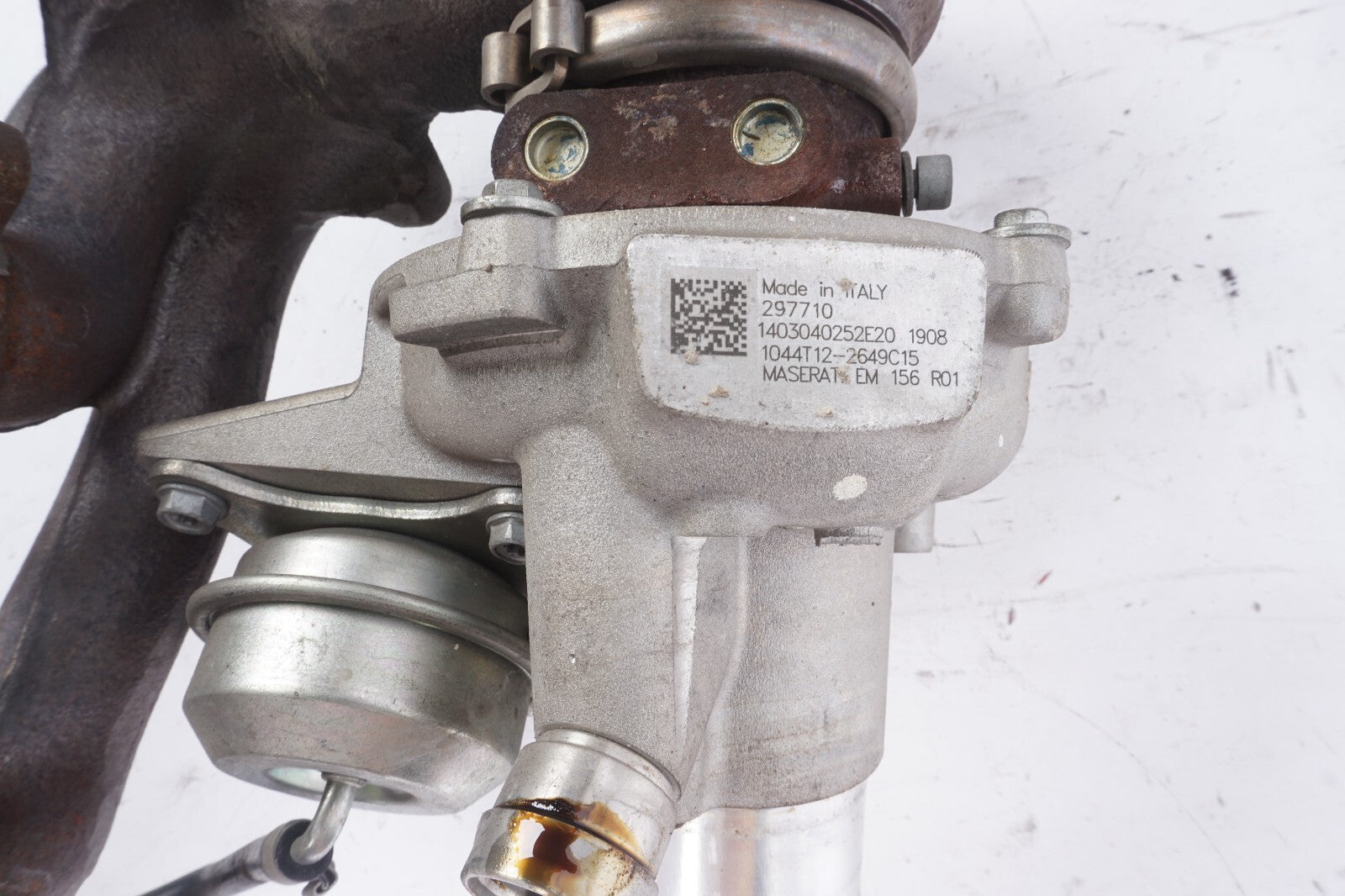 2014-2019 Maserati Ghibli Turbocharger Turbo Right Passenger Side OEM