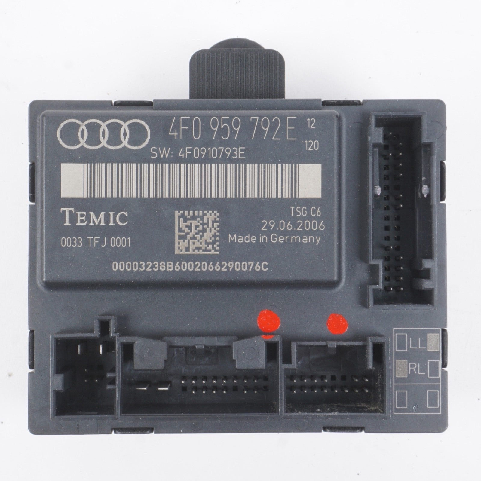 2005 - 2011 Audi A6 S6 Front Right Door Control Module OEM