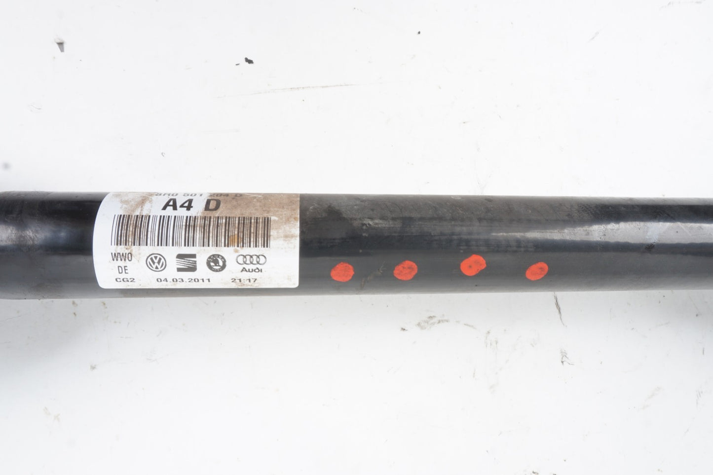 11-18 AUDI S7 A6 A7 A8 Q5 S6 Rear Axle Shaft Right Passenger Side OEM