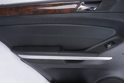 06-11 Mercedes W164 ML500 ML350 Rear Left Driver Side Interior Door Panel Black