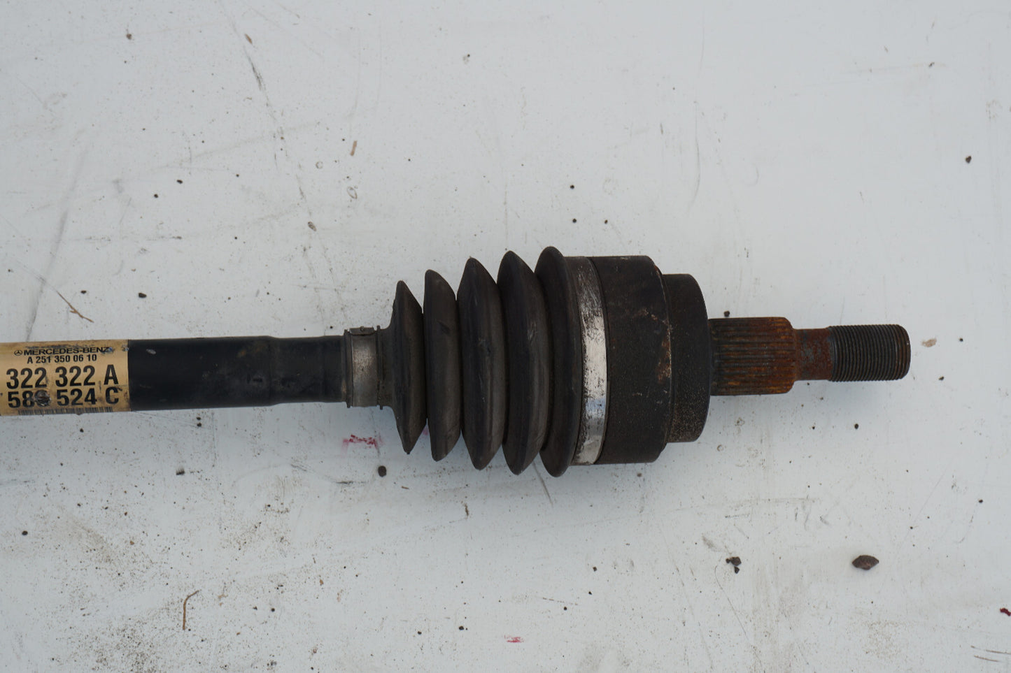 2006 - 2010 MERCEDES BENZ R350 R500 W251 REAR RIGHT PASS SIDE AXLE SHAFT OEM