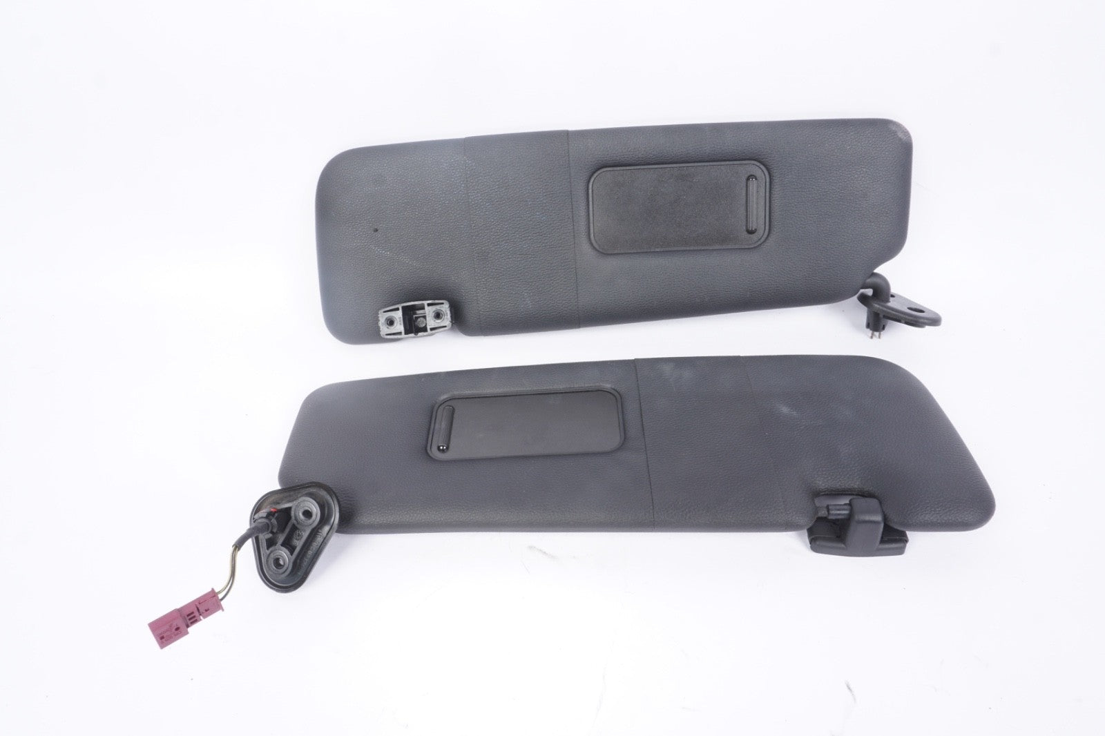 07-13 OEM BMW E88 E93 128 328 335 M3 Convertible Driver Passenger Sun Visor SET
