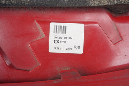 10-13 Mercedes W221 S550 S63 AMG Rear Left Driver Side Taillight Tail Light Lamp
