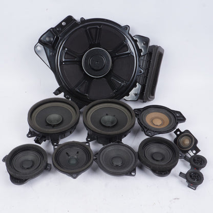 2021 - 2024 Polestar 2 Audio Tweeter Speaker Set Of 11 OEM
