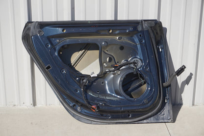 2012 - 2018 AUDI A7 REAR DOOR SHELL LEFT  DRIVER SIDE OEM BLUE