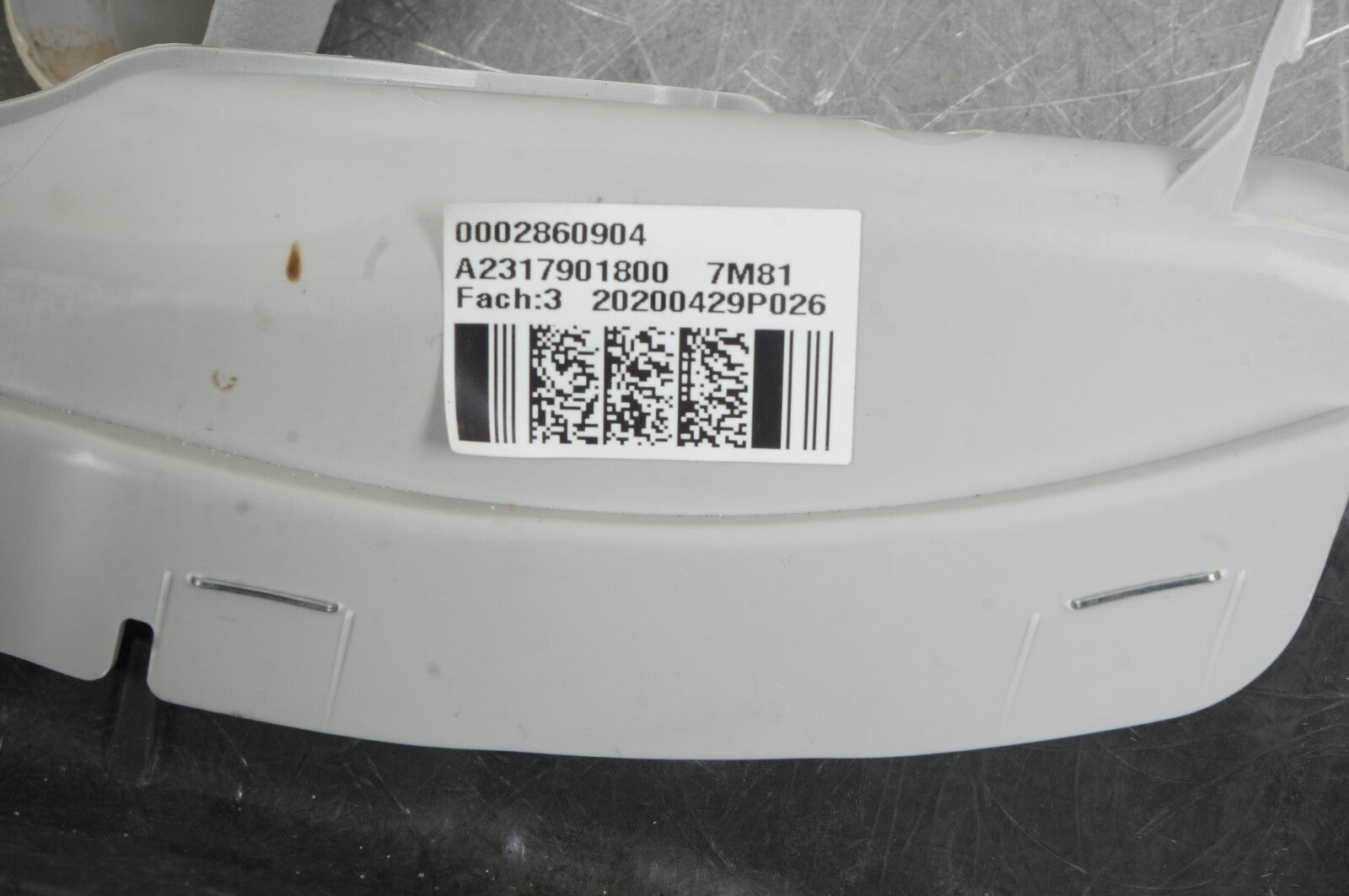 2013 - 2020 MERCEDES SL450 SL550 TRUNK INNER LINER PANEL COVER 2317901800