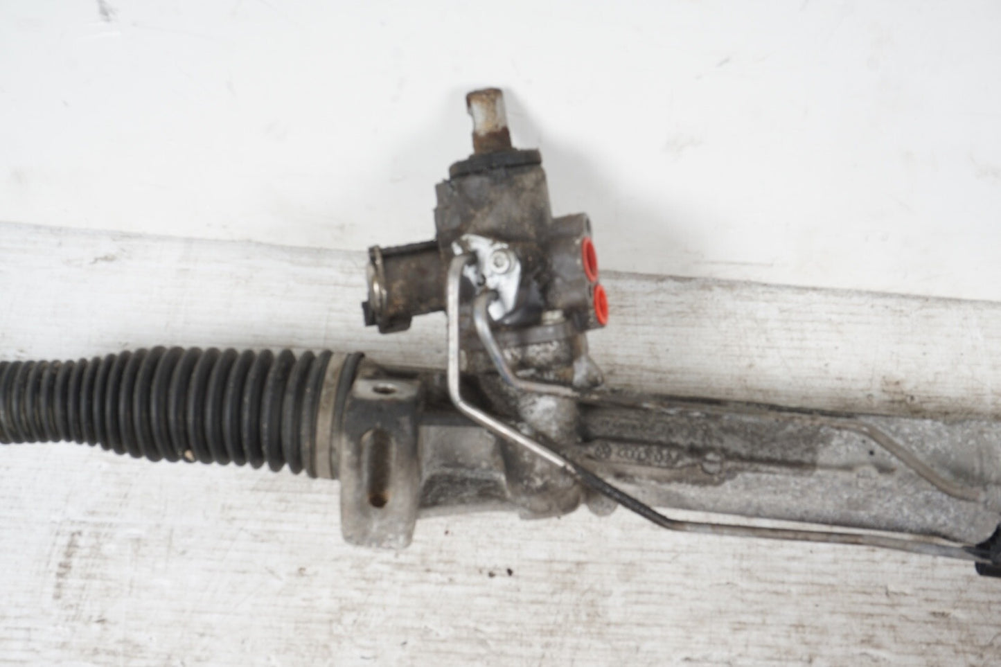 11 12 13 14 Audi A8 Steering Power Rack & Pinion Dynamic Steering ID# 4H1422065F