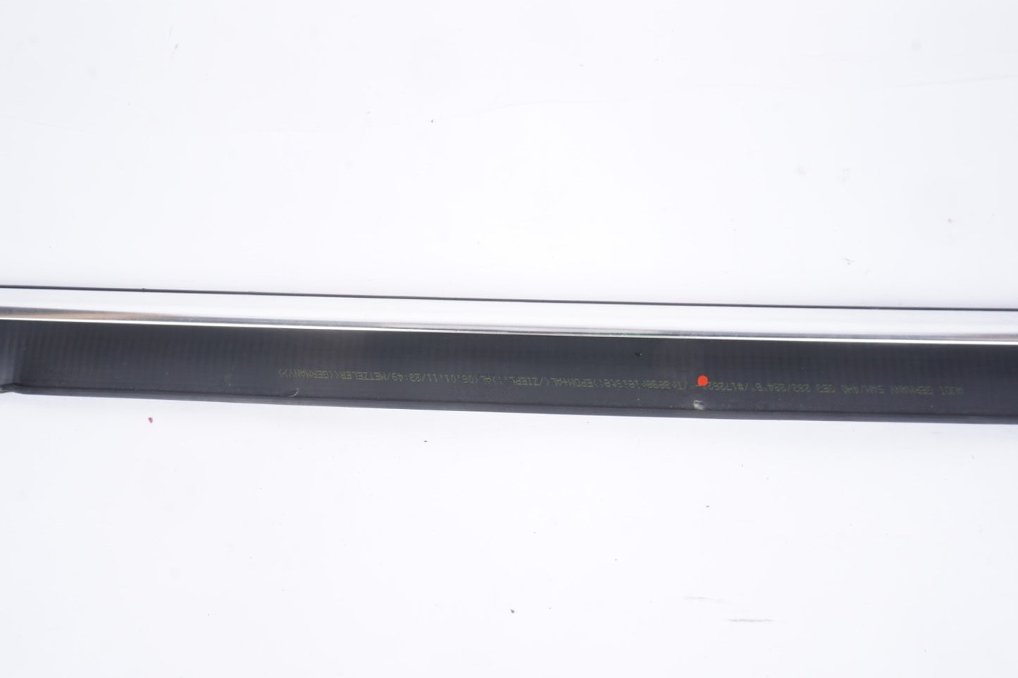 2011-2018 AUDI A8  FRONT LEFT DRIVER SIDE DOOR WINDOW BELT MOLDING OEM