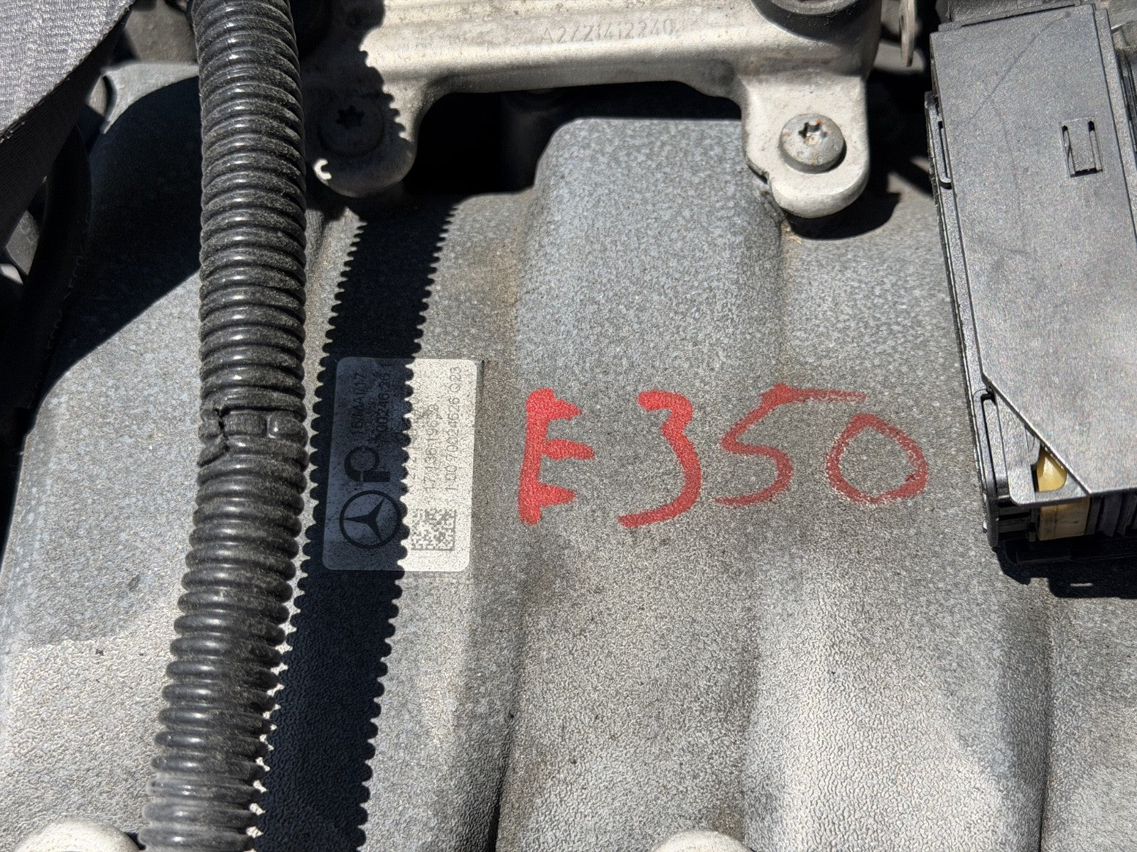 2011-2012 Mercedes W212 E350 3.5L AWD Engine Motor OEM TESTED 157,775 mi