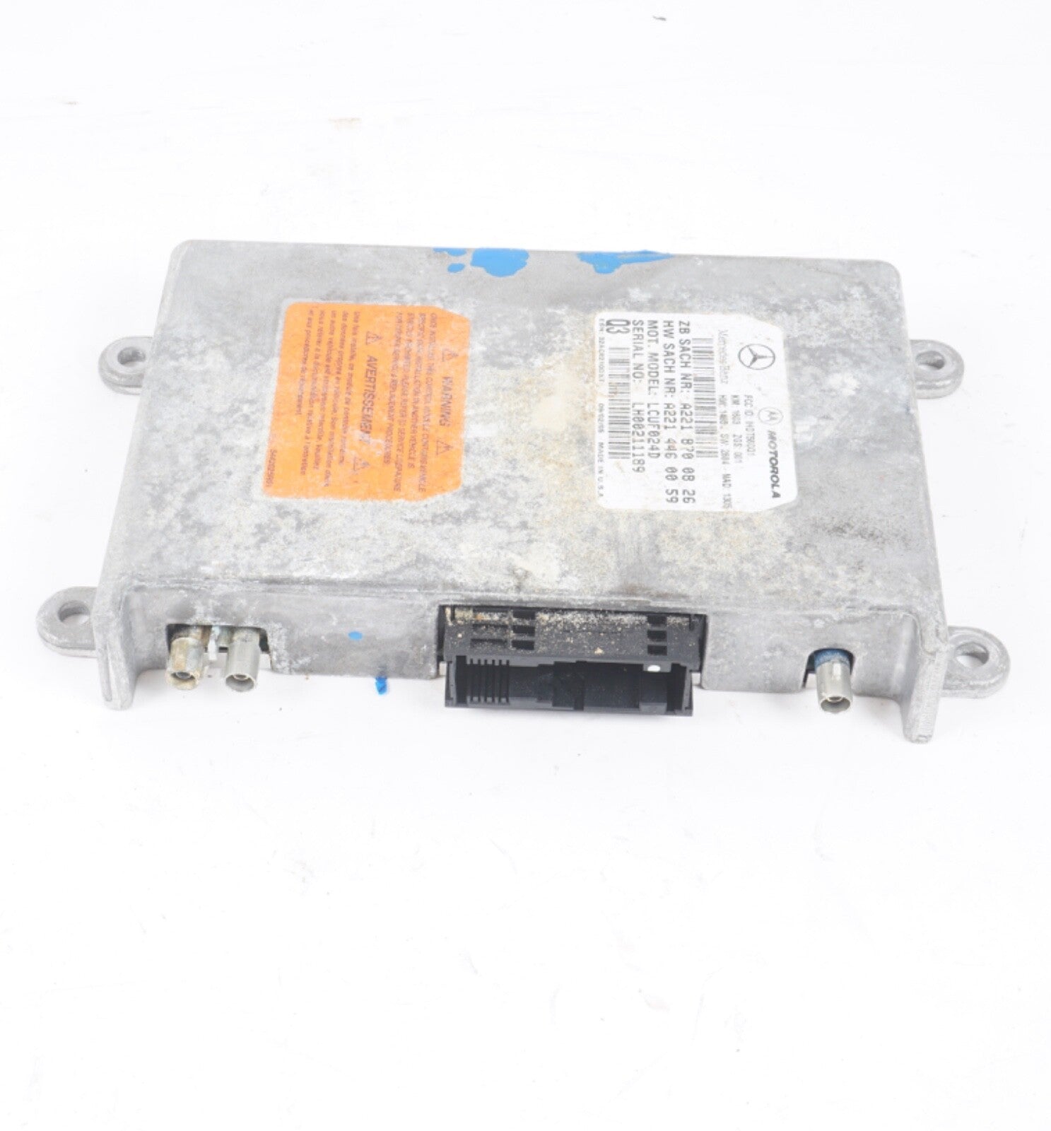 Mercedes R230 SL550 S550 S400 CLS55 AMG Voice Communication Control Module OEM