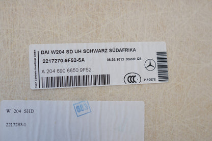 2012-2014 MERCEDES BENZ C300 W204 ROOF HEADLINER COVER TRIM PANEL OEM