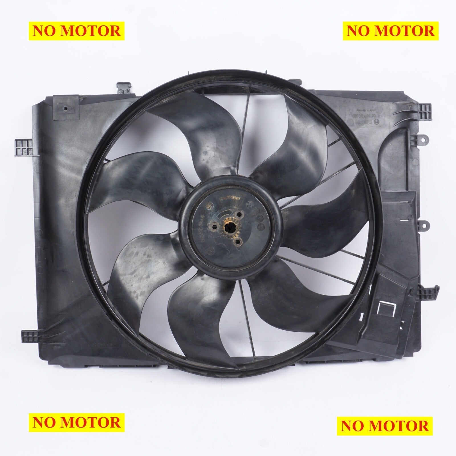 2008-2014 Mercedes W204 C250 E350 Engine Radiator Cooling Fan Motor Assembly OEM