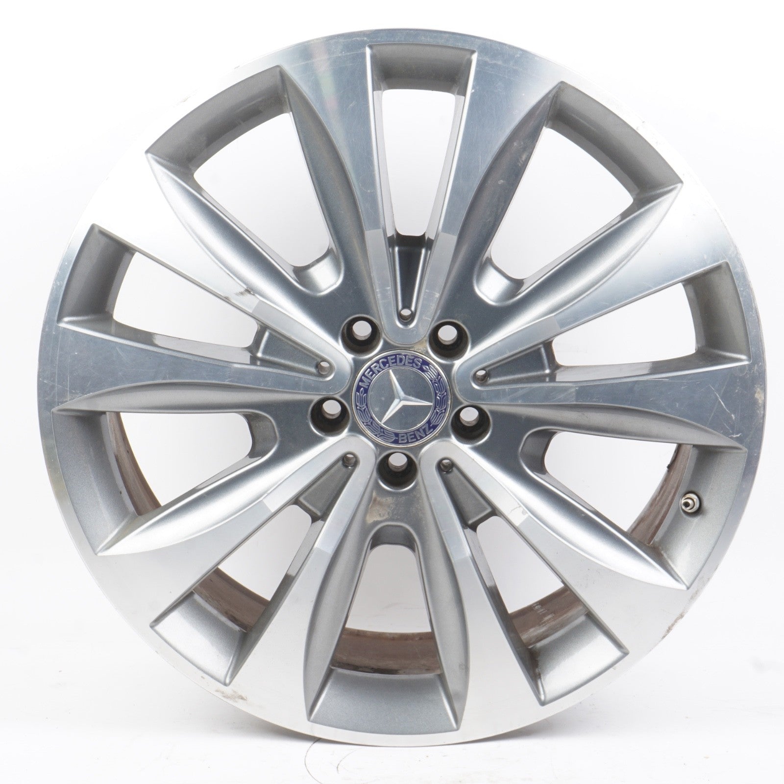 2013 - 2016 Mercedes X166 GL450 GL550 8.5 X R20 20" Wheel Rim Silver OEM