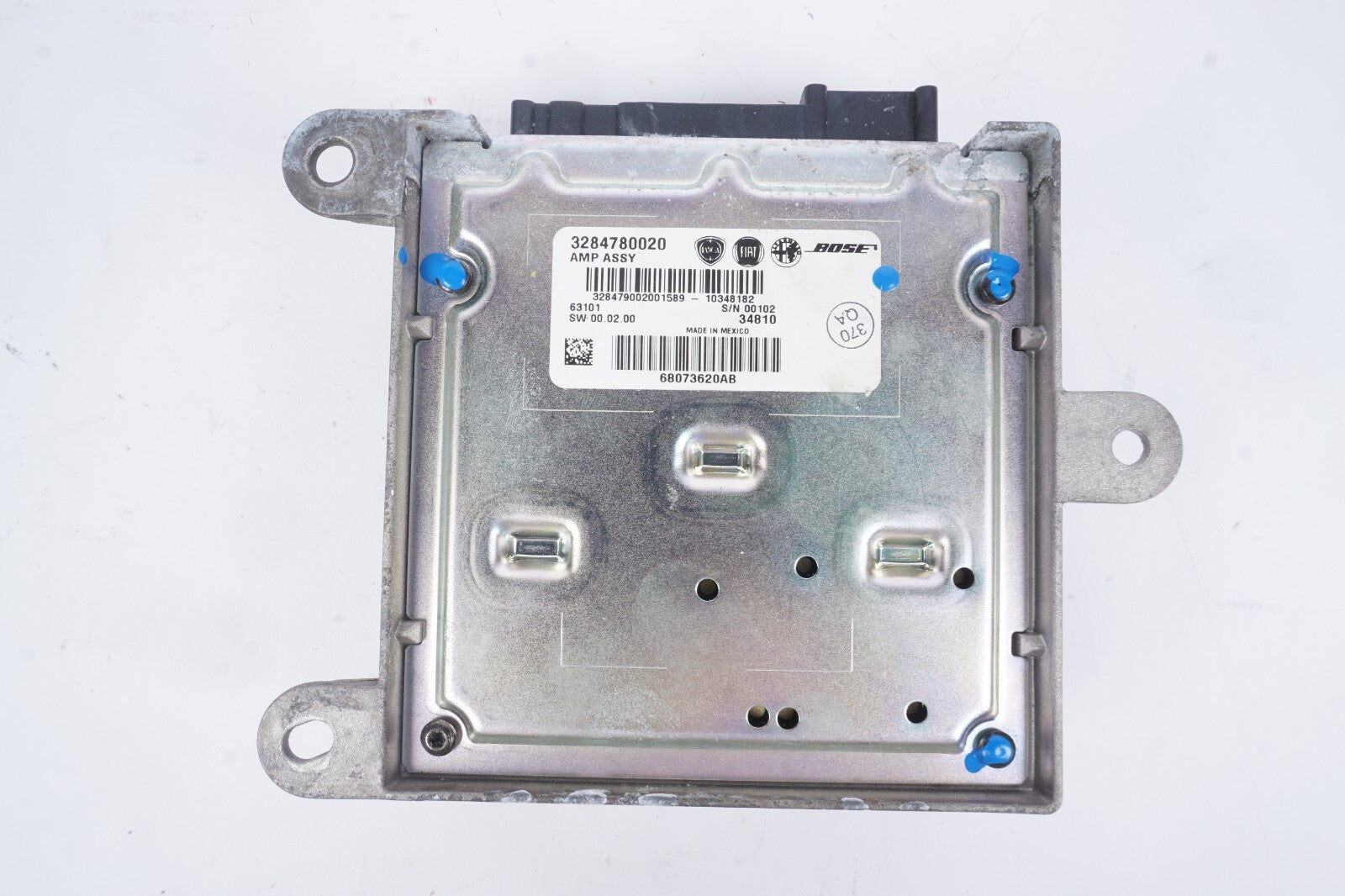 2012 - 2017 Fiat 500 Amp Amplifier BOSE 68073620AB OEM