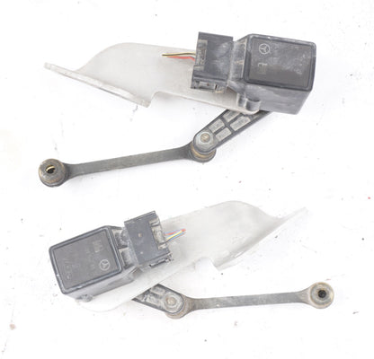 03-12 Mercedes R230 SL55 SL500 Rear Suspension Level Sensor Link Rod Set OEM 