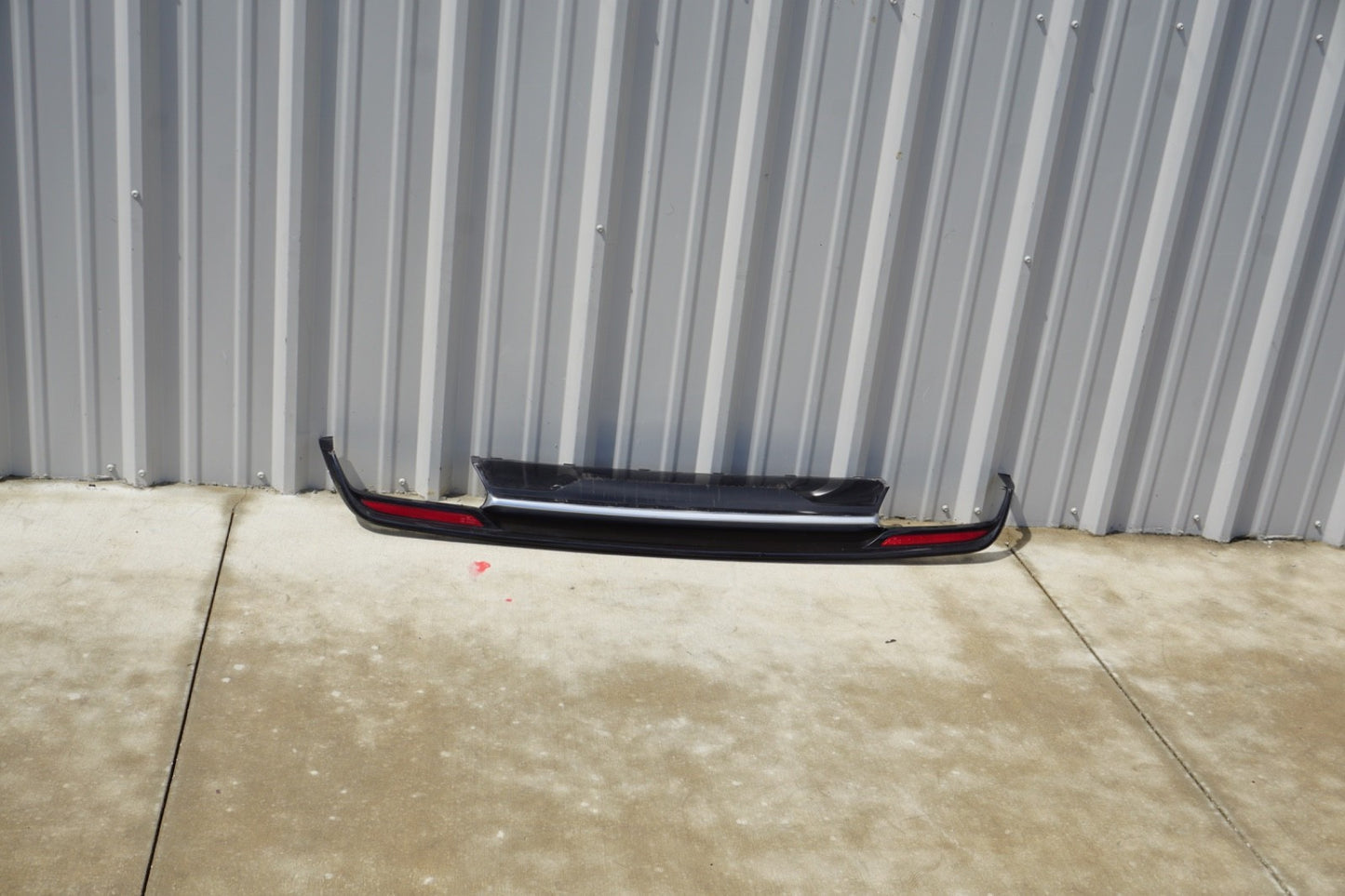 2014 - 2017 Mercedes S550 AMG W222 Rear Bumper Lower Valance Cover Diffuser Trim