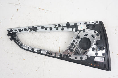 12-14 AUDI A7 REAR RIGHT DOOR INTERIOR HANDLE BEZEL MOLDING TRIM COVER OEM
