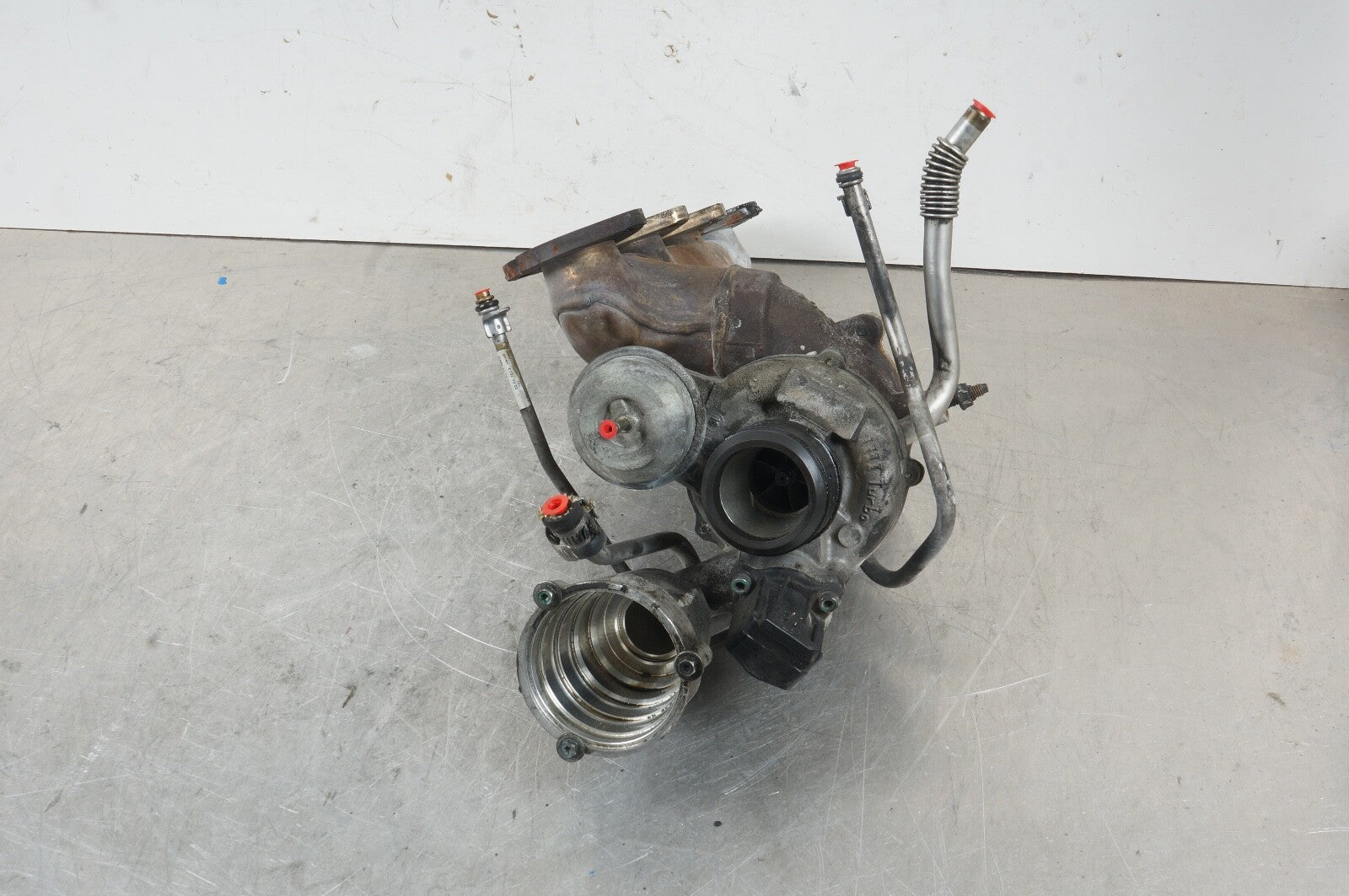 12-15 Mercedes W204 C250 SLK250 1.8 M271 Turbo Turbocharger Manifold OEM