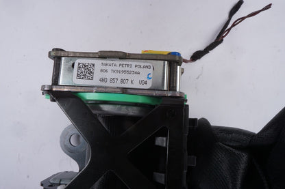 2013-2018 AUDI S8 - REAR Center SEAT BELT Retractor 4H0857807K Black