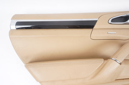 2011-2018 Porsche Cayenne Rear Left Door Panel Driver Beige