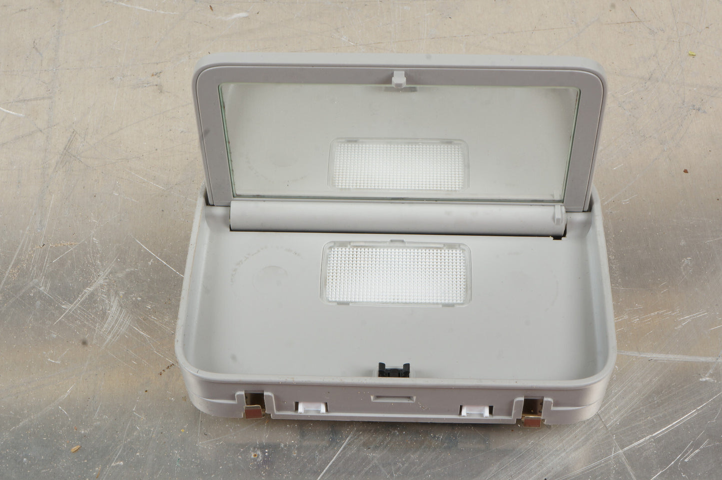 2007-2013 MERCEDES W221 S-CLASS S550 REAR OVERHEAD VANITY MIRROR 2218101817 OEM