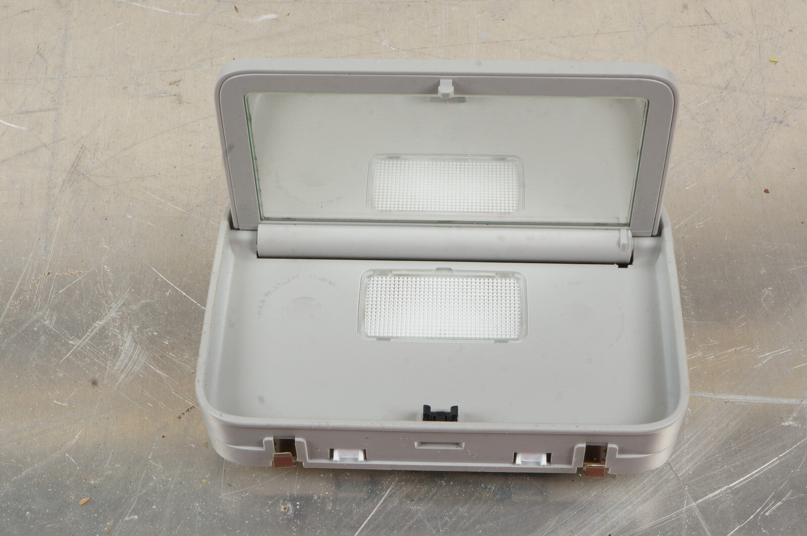 2007-2013 MERCEDES W221 S-CLASS S550 REAR OVERHEAD VANITY MIRROR 2218101817 OEM