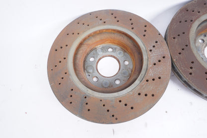 03-06 Mercedes R230 SL500 SL600 Front Left & Right Brake Rotors Disc OEM