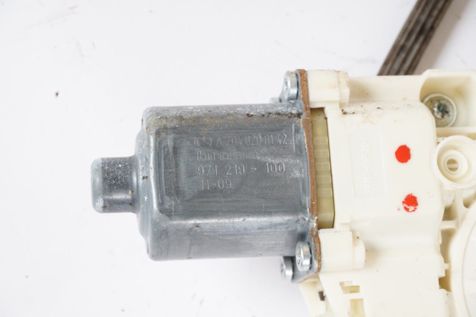 12-14 Mercedes W204 C250 C350 Coupe Front Right Door Window Regulator Motor OEM